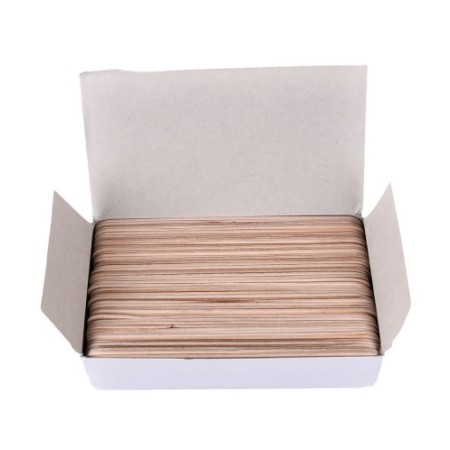 DEPRESOR DE MADERA "UNIDIX" 100UD.