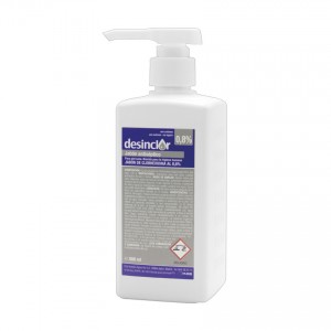 DESINCLOR JABON 0.8% 500 ML (TRANSPARENTE)CON BOMBA DOSIFIC.