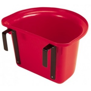 COMEDERO PLASTICO REDONDO PUERTA STUBBS S5PE ROJO