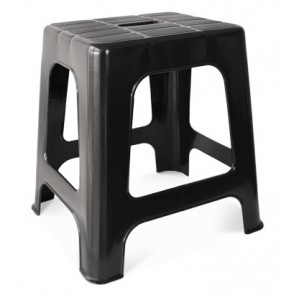 TABURETE PLASTICO VPLAST NEGRO