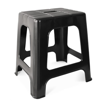 TABURETE PLASTICO VPLAST NEGRO