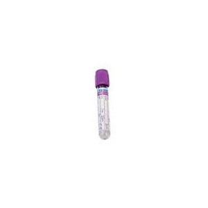 TUBO BD VACUT.4ML EDTA.MORADO PLASTICO