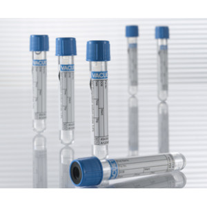 TUBO VACUETTE.10ML CITRATO AZUL X50UD.