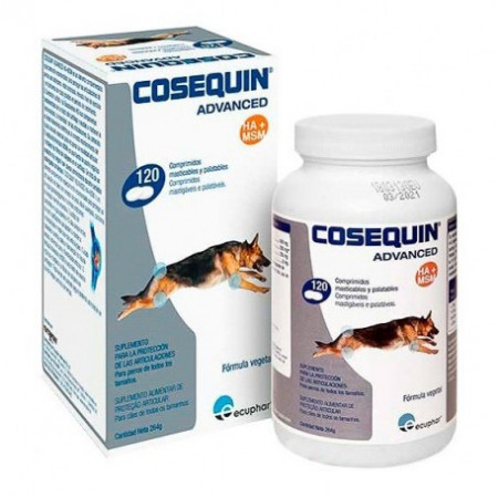 COSEQUIN ADVANCED PERROS 120 COMP