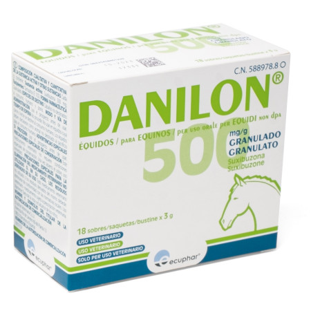DANILON EQUIDOS 500MG 18X3GR