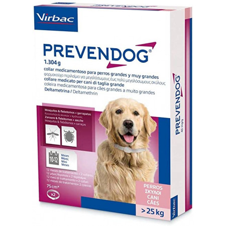 PREVENDOG 75CM X2COLLARES