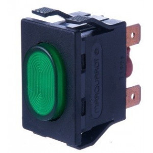 INTERRUPTOR ON/OFF CON INDICADOR VERDE