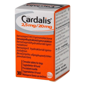 CARDALIS S 2,5MG/20MG 30 COMPRIMIDOS