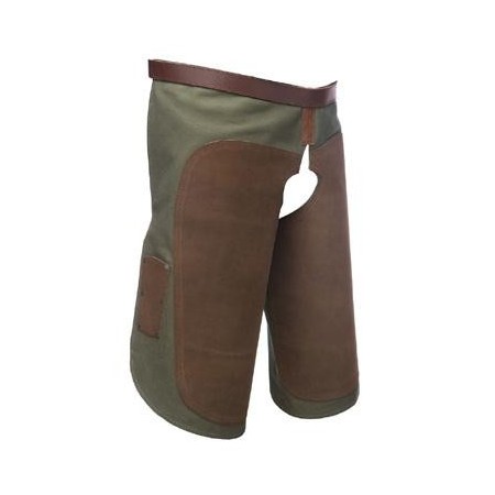 DELANTAL HERRADOR CORTO HISMAR SERRAJE MARRON - Equinvest