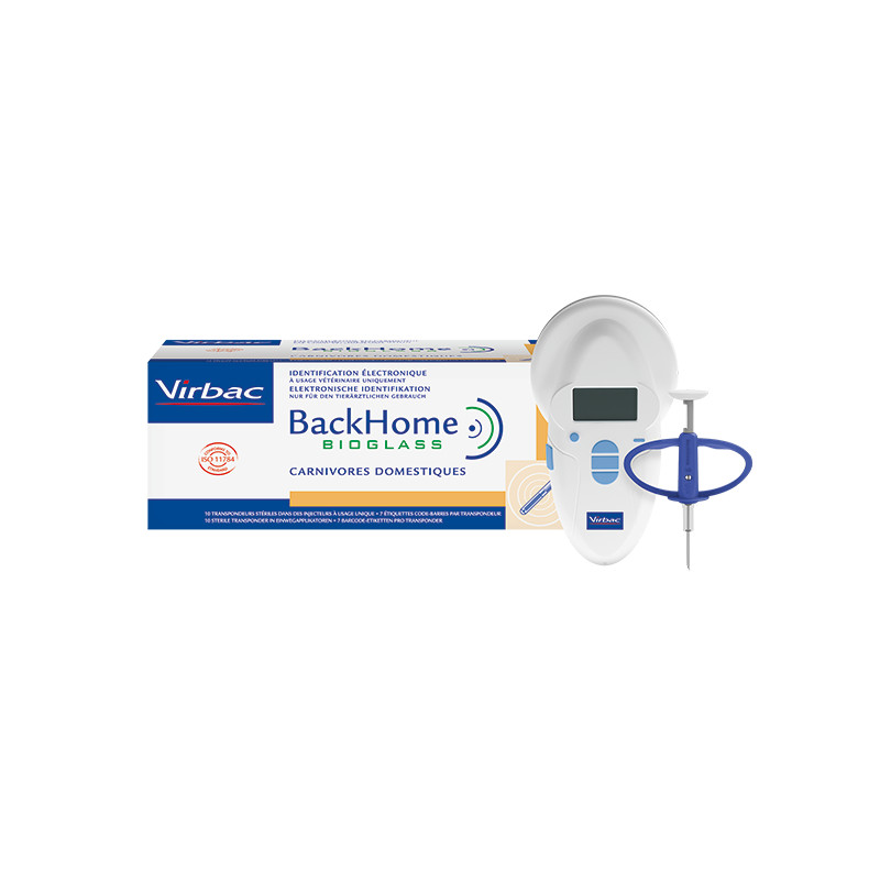 MICROCHIPS BACKHOME VIRBAC 10UNI | Identificação eletrónica