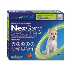 NEXGARD SPECTRA L 75MG/15MG (15-30KG) 3COMP - Equinvest