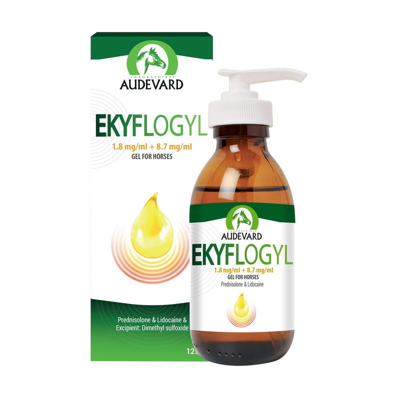 EKYFLOGYL GEL 125ML | Gel veterinário para cavalos