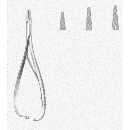 PORTA AGUJA MATLTIEW STD 20CM. RETIRADO LABORATORIO - Equinvest