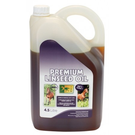 PREMIUM LINSEED OIL 4,5L. ÓLEO DE LINHAÇA. - Equinvest