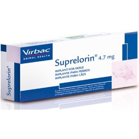 SUPRELORIN 4.7MG. 2 IMPLANTES* - Equinvest