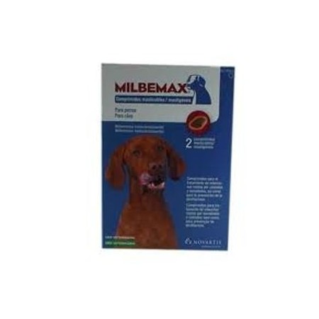 MILBEMAX PERRO A PARTIR 5KG 2COMP.MASTICABLES - Equinvest
