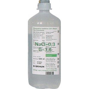 SUERO GLUCOSALINO ISOT. BRAUN 3,6% 500 ML - Equinvest