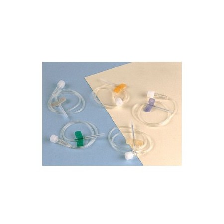 VENOFIX AGULHA BORBOLETA BRAUN 21G 0.8X20MMX30CM VERDE - Equinvest