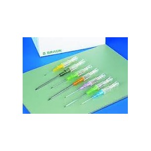 CATETER INTROCAN W 22G X1"(0.9X25MM) 1UD