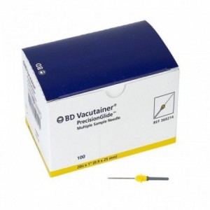 AGUJA VACIO MULTIPLE BD 20G 0.9X38X1UN - Equinvest