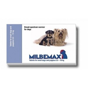 MILBEMAX PERROS PEQ/CACHORROS 4COMP. MASTICABLES - Equinvest