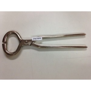 PINZA CASCOS TENTAR INOX MUY REDONDA - Equinvest