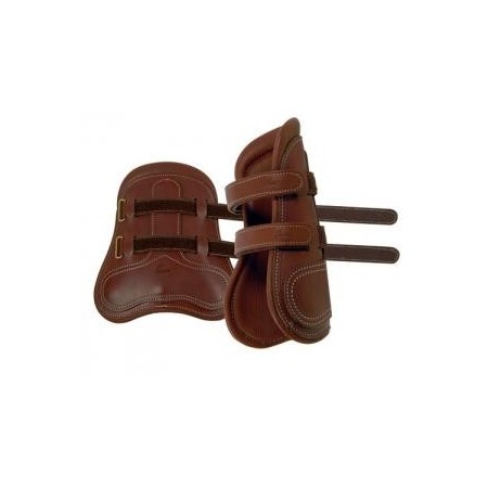 PROTECTOR PESSOA CUERO DELANTERO CON VELCROS - Equinvest