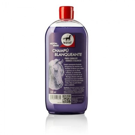 CHAMPU BLANQUEANTE CABALLOS TORDOS 500ML - Equinvest
