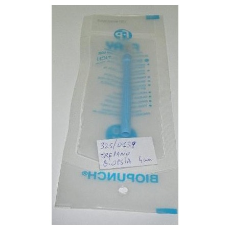 TREPANO BIOPSIA CUTANEA 4 MM. - Equinvest