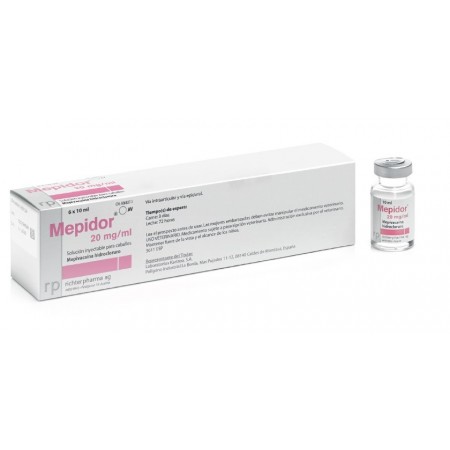 MEPIDOR 20MG/ML 6X10ML - Equinvest