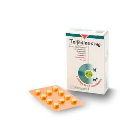 TOLFEDINE 6 MG. 20 COMP. - Equinvest