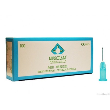 AGULHA MESOTERAPIA 040/4 27GX1/6.AZUL.100UN. - Equinvest