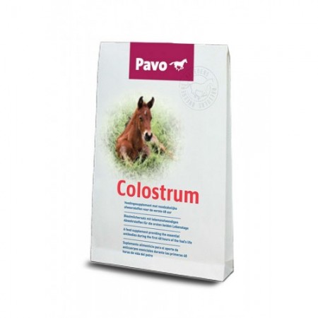 COLOSTRO POTRO PAVO 150GR. - Equinvest