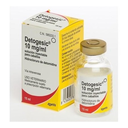 DETOGESIC 10MG/ML 15ML INY. - Equinvest