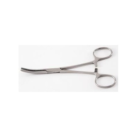 PINZA MOSQUITO CURVA 14CM C/DIENTES - 14.526 - Equinvest
