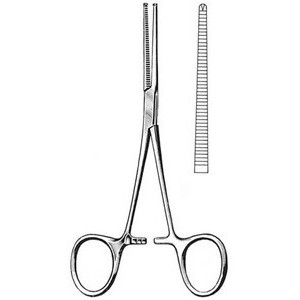 PINÇA KOCHER RETA 18CM. COM DENTES - 14.573 - Equinvest