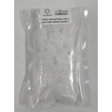 TAMPÕES SERINGA SÉMEN 100UN - Equinvest