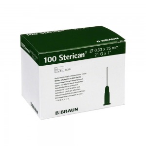 AGULHA 0,8/25 21GX1" VERDE 100 UNID - Equinvest