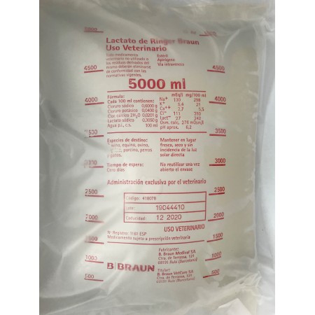 Braun Soro Fisiológico 2 x 5L - Equinvest