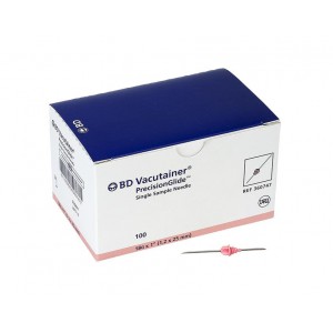 AGUJA VACIO MULTIPLE BD 18G 12X25X 100UD