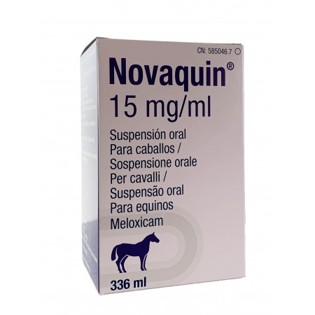 NOVAQUIN 15MG/ML  336ML SUSP.ORAL