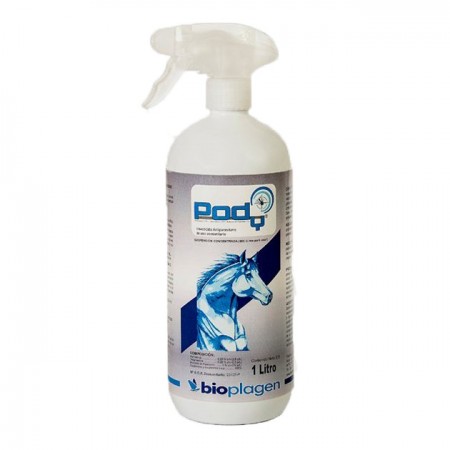 PODY INSETICIDA CAVALOS SPRAY 1L - Equinvest