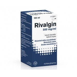 RIVALGIN 500MG/ML 100ML. INY