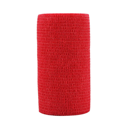 VENDA COHESIVA 10 CM ROJO