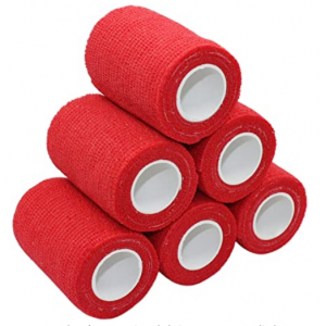 VENDA COHESIVA 7,5 CM ROJO