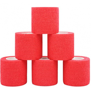 VENDA COHESIVA 5 CM ROJO