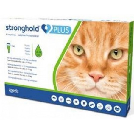 STRONGHOLD PLUS GATOS 60MG.3 PIPETAS (5-10KG)